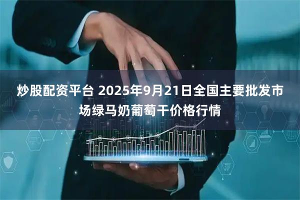 炒股配资平台 2025年9月21日全国主要批发市场绿马奶葡萄干价格行情