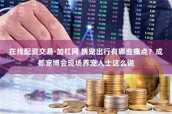 在线配资交易·加杠网 携宠出行有哪些痛点？成都宠博会现场养宠人士这么说